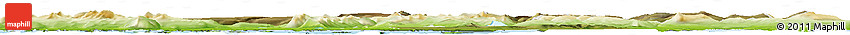 Satellite Horizon Map of Dala, physical outside