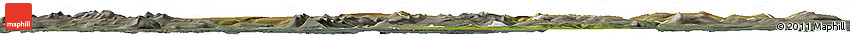 Satellite Horizon Map of Dala, semi-desaturated
