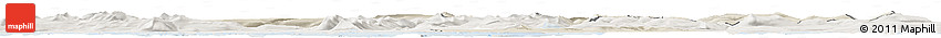 Shaded Relief Horizon Map of Dala, lighten