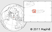 Blank Location Map of Dala, within the entire country