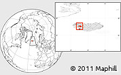 Blank Location Map of Dala, highlighted country, within the entire country