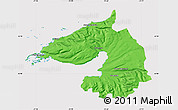 Political Map of Dala, cropped outside