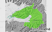 Political Map of Dala, desaturated