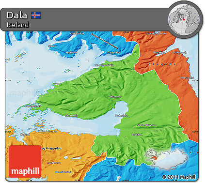 Political Map of Dala