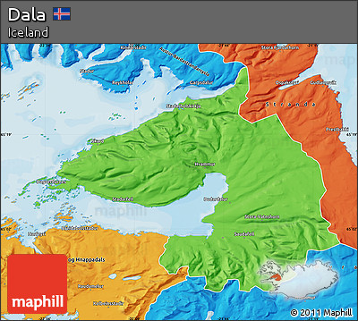 Political Map of Dala