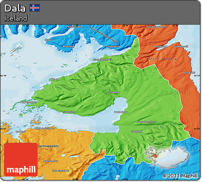 Political Map of Dala