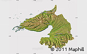Satellite Map of Dala, cropped outside