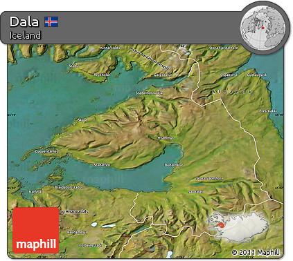 Satellite Map of Dala