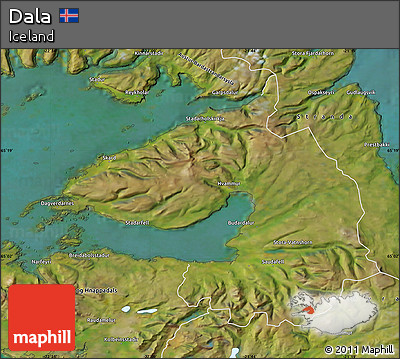 Satellite Map of Dala