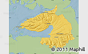 Savanna Style Map of Dala, single color outside