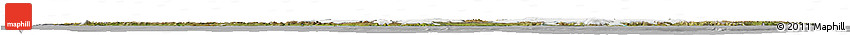Satellite Horizon Map of Iceland, lighten, desaturated
