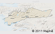 Shaded Relief 3D Map of Myra, lighten