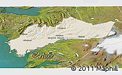 Shaded Relief 3D Map of Myra, satellite outside