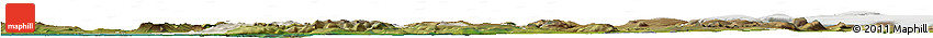 Shaded Relief Horizon Map of Myra, satellite outside Shaded Relief Horizon Map of Myra, satellite outside