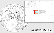Blank Location Map of Myra, highlighted country, within the entire country