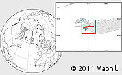 Blank Location Map of Myra, highlighted country