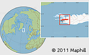 Savanna Style Location Map of Myra, highlighted country