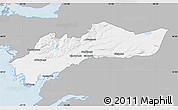 Gray Map of Myra, single color outside