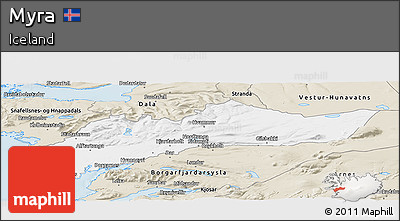 Classic Style Panoramic Map of Myra