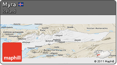 Classic Style Panoramic Map of Myra