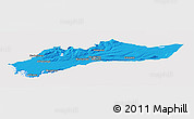 Political Panoramic Map of Myra, cropped outside