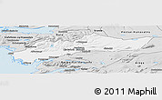 Silver Style Panoramic Map of Myra