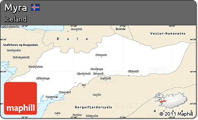 Classic Style Simple Map of Myra