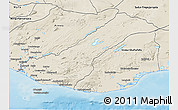 Shaded Relief 3D Map of Rangárvalla