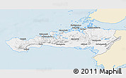 Classic Style 3D Map of Snafellsnes- og Hnappadals, single color outside