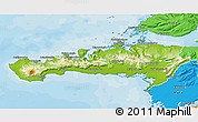 Physical 3D Map of Snafellsnes- og Hnappadals, political outside