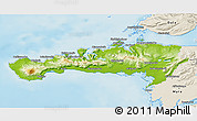 Physical 3D Map of Snafellsnes- og Hnappadals, shaded relief outside