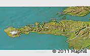 Satellite 3D Map of Snafellsnes- og Hnappadals