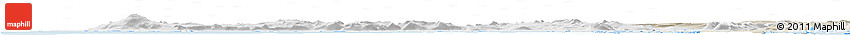 Classic Style Horizon Map of Snafellsnes- Og Hnappadals