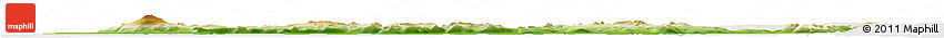 Physical Horizon Map of Snafellsnes- Og Hnappadals, cropped outside