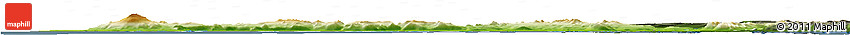 Physical Horizon Map of Snafellsnes- Og Hnappadals, darken