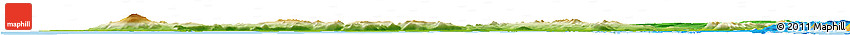 Physical Horizon Map of Snafellsnes- Og Hnappadals, political outside