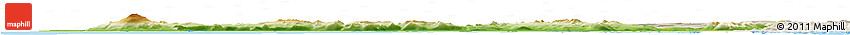 Physical Horizon Map of Snafellsnes- Og Hnappadals, shaded relief outside