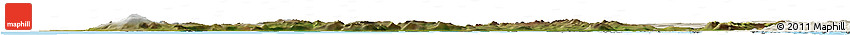 Satellite Horizon Map of Snafellsnes- Og Hnappadals, shaded relief outside