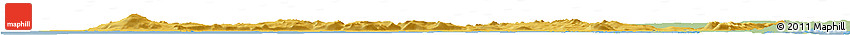 Savanna Style Horizon Map of Snafellsnes- Og Hnappadals, single color outside