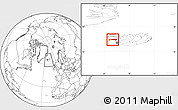 Blank Location Map of Snafellsnes- og Hnappadals, within the entire country