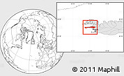 Blank Location Map of Snafellsnes- og Hnappadals, highlighted country