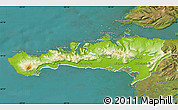 Physical Map of Snafellsnes- og Hnappadals, satellite outside
