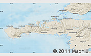 Shaded Relief Map of Snafellsnes- og Hnappadals