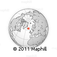Outline Map of Sudur-Múlasýsla