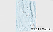 Gray 3D Map of Nicobar Islands