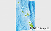 Physical 3D Map of Nicobar Islands, political outside