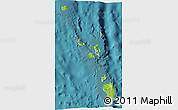 Physical 3D Map of Nicobar Islands, satellite outside
