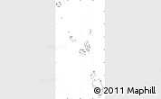 Blank Simple Map of Nicobar Islands, cropped outside