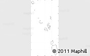 Blank Simple Map of Nicobar Islands, no labels