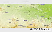 Physical Panoramic Map of Anantapur